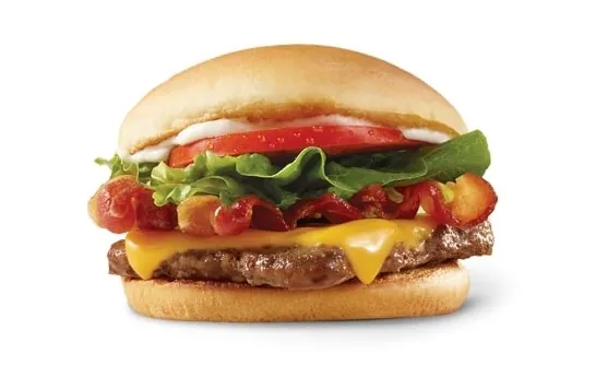 Wendy's JR. Bacon Cheeseburger