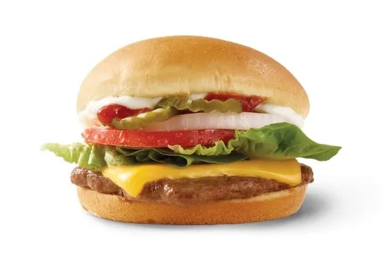 Wendy's Jr. Cheeseburger Deluxe