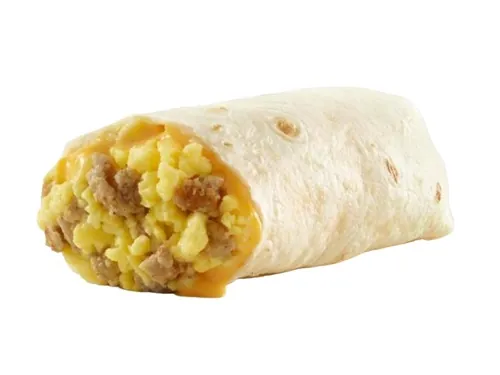 wendy's Sausage, Egg & Cheese Burrito